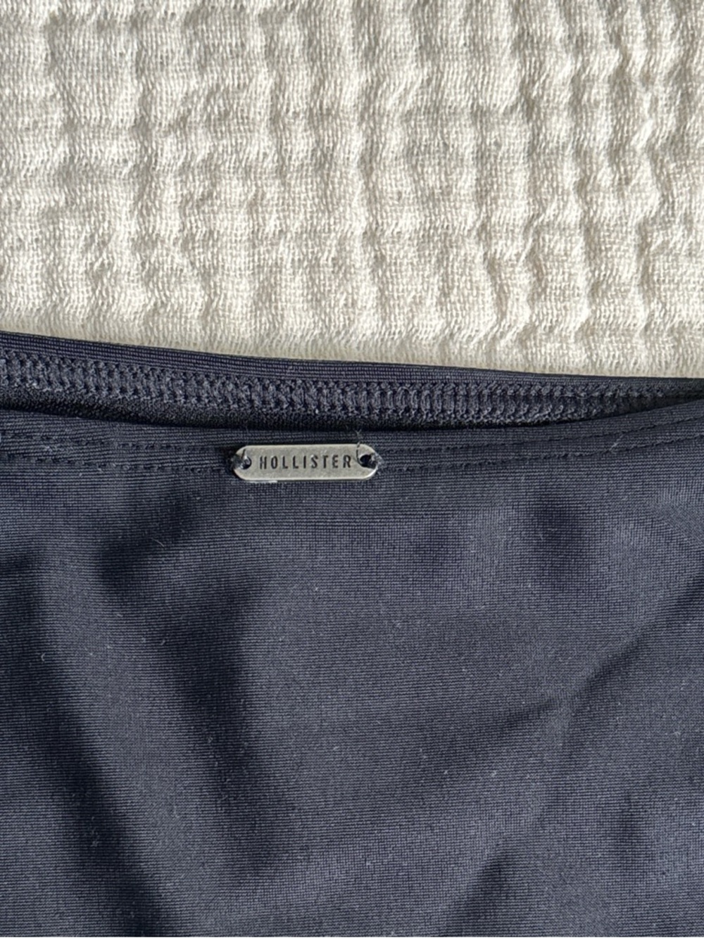 3 / $30 💘 y2k hollister black high-rise criss cross detail swimming bottoms - Picture 4 of 6
